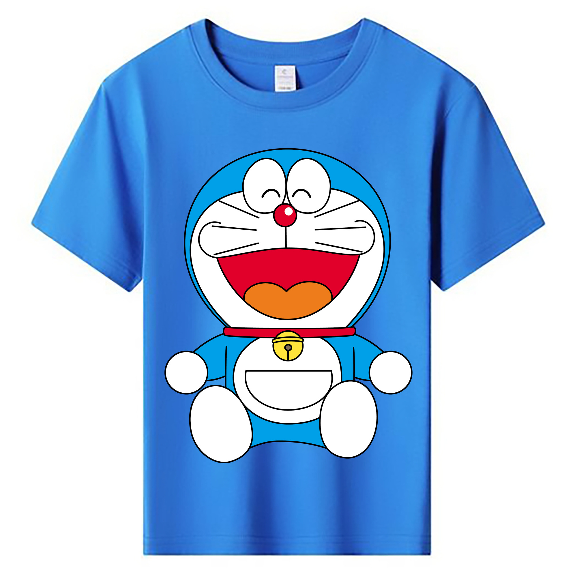 （画像用） ドラえもん Doraemon 綿100％キッズTシャツ（フロントプリント）